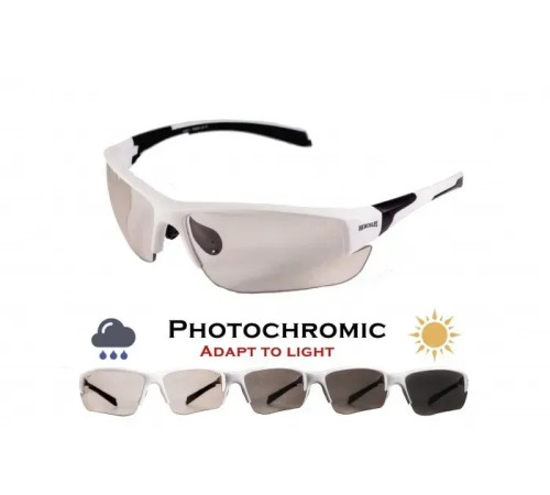 Окуляри захисні фотохромні Global Vision Hercules-7 White Photochromic, прозорі