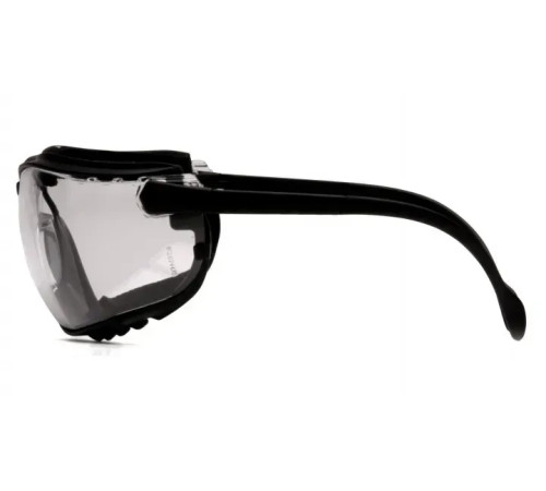 Окуляри захисні з ущільнювачем Pyramex V2G Super Anti-Fog H2MAX, прозорі