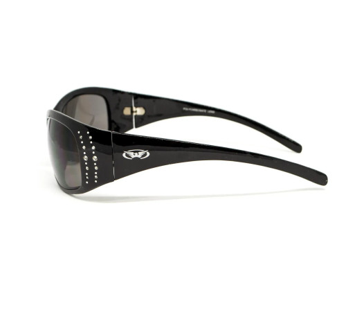 Окуляри захисні біфокальні Global Vision Marilyn-2 Bifocal (+3.0), чорні