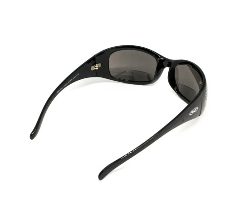 Окуляри захисні біфокальні Global Vision Marilyn-2 Bifocal (+3.0), чорні