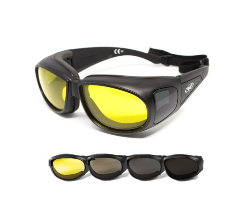 Окуляри фотохромні Global Vision Outfitter Photochromic Anti-Fog, жовті