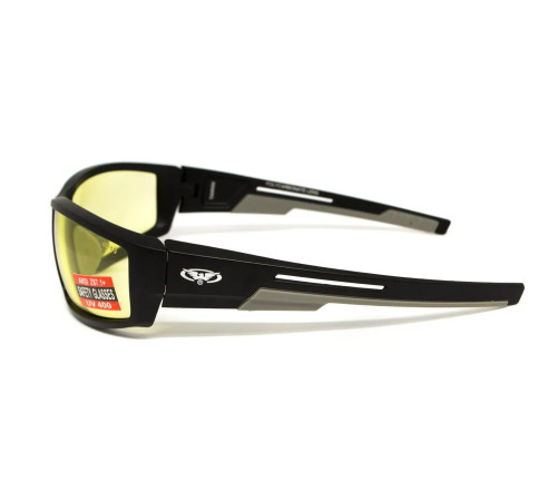 Окуляри захисні Global Vision Sly, жовті