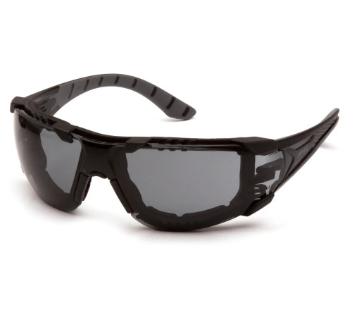 Окуляри захисні з ущільнювачем Pyramex Endeavor-Plus H2MAX Anti-Fog, сірі