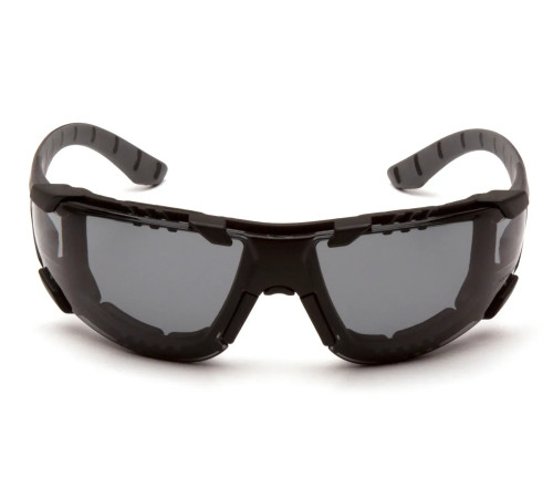 Окуляри захисні з ущільнювачем Pyramex Endeavor-Plus H2MAX Anti-Fog, сірі