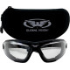 Окуляри захисні фотохромні Global Vision Shorty Photochromic (clear) Anti-Fog,прозорі