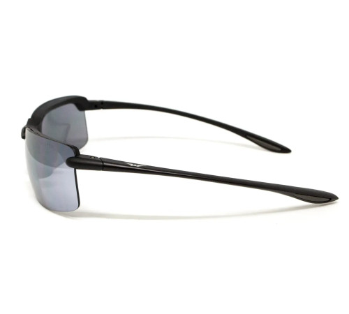 Окуляри захисні Global Vision Wheelin Black, сірі