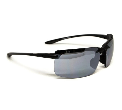 Окуляри захисні Global Vision Wheelin Black, сірі