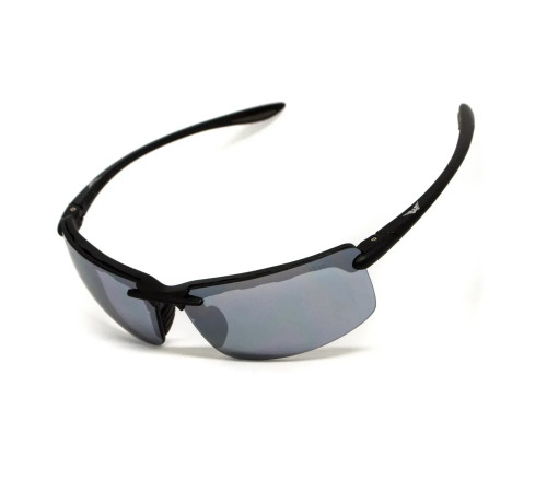 Окуляри захисні Global Vision Wheelin Black, сірі