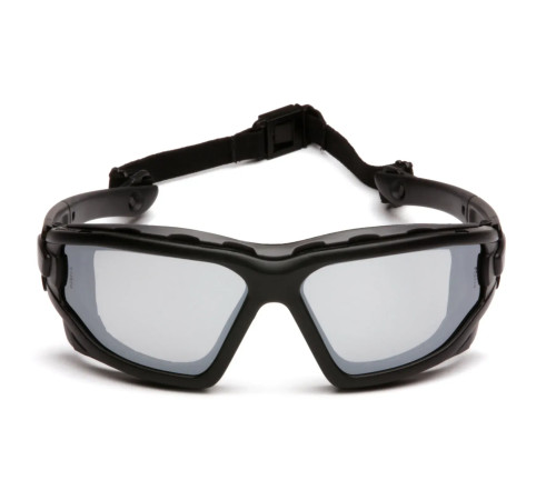 Окуляри захисні з ущільнювачем Pyramex i-Force Slim Anti-Fog, світло-сірі