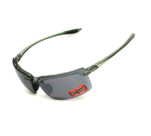 Окуляри захисні Global Vision Wheelin Crystal Gray, сірі