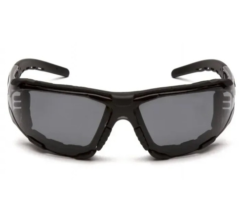 Окуляри захисні з ущільнювачем Pyramex Fyxate Super Anti-Fog H2MAX, сірі