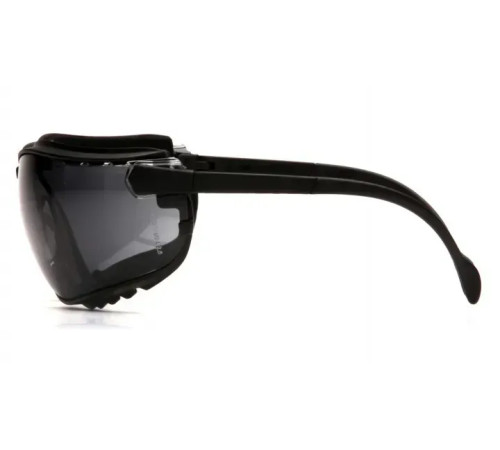 Окуляри захисні з ущільнювачем Pyramex V2G+RX Super Anti-Fog H2MAX, сірі