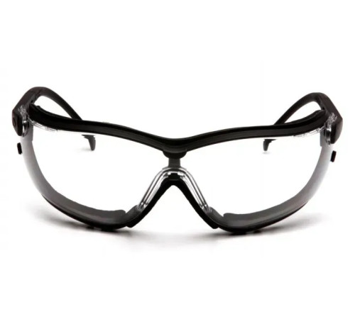 Окуляри захисні з ущільнювачем Pyramex V2G+RX Super Anti-Fog H2MAX, прозорі  з діоптрійною вставкою