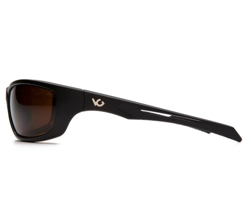 Окуляри захисні Venture Gear Tactical Howitzer Black Anti-Fog, коричневі