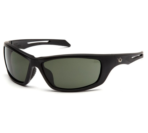 Окуляри захисні Venture Gear Tactical Howitzer Black Anti-Fog, темно-зелені
