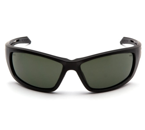 Окуляри захисні Venture Gear Tactical Howitzer Black Anti-Fog, темно-зелені