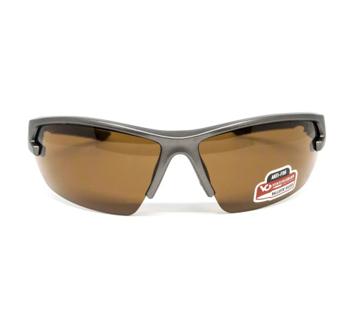 Окуляри захисні Venture Gear Tactical Semtex 2.0 Gun Metal Anti-Fog, коричневі
