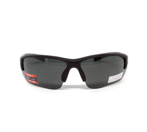 Окуляри захисні поляризаційні BluWater Samson-3 Z87.1 Polarized, сірі