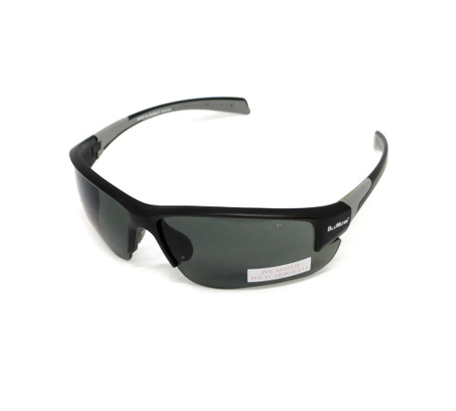 Окуляри захисні поляризаційні BluWater Samson-3 Z87.1 Polarized, сірі