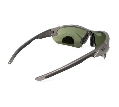 Окуляри захисні Venture Gear Tactical Semtex 2.0 Gun Metal Anti-Fog, темно-зелені