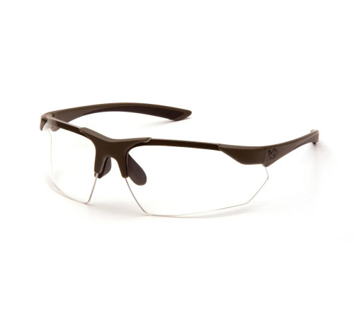 Окуляри захисні Venture Gear Tactical Drone 2.0 Green Anti-Fog, прозорі