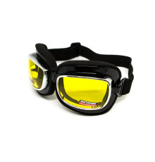 Окуляри захисні з ущільнювачем Global Vision Retro Joe, жовті