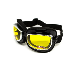 Окуляри захисні з ущільнювачем Global Vision Retro Joe, жовті