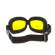 Окуляри захисні з ущільнювачем Global Vision Retro Joe, жовті