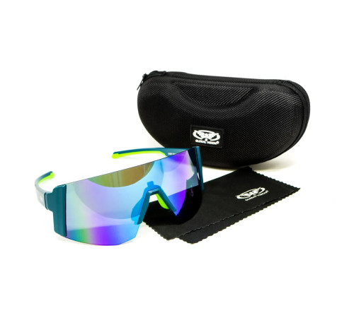 Окуляри захисні Global Vision Astro Blue, сині