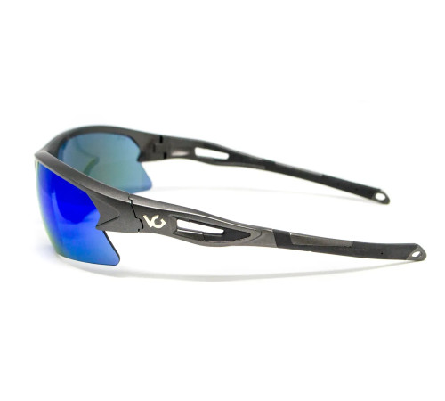 Окуляри захисні Venture Gear MontEagle GunMetal Anti-Fog, сині