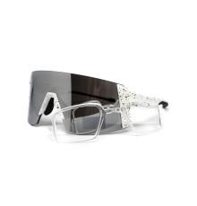 Окуляри захисні Global Vision Astro+RX White, сірі 