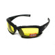 Окуляри захисні з ущільнювачем Global Vision Assault Anti-Fog, жовті