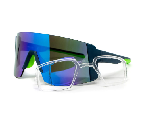 Окуляри захисні Global Vision Astro+RX Blue, сині з діоптричною вставкою