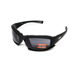 Окуляри захисні з ущільнювачем Global Vision Assault Anti-Fog, сірі