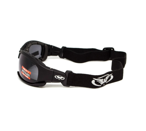 Окуляри захисні з ущільнювачем Global Vision Assault Anti-Fog, сірі