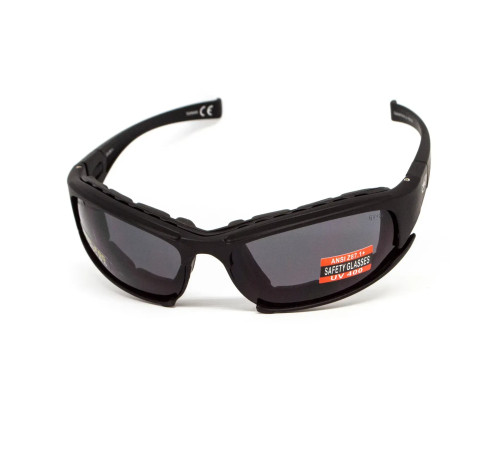 Окуляри захисні з ущільнювачем Global Vision Assault Anti-Fog, сірі