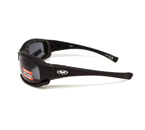 Окуляри захисні з ущільнювачем Global Vision Assault Anti-Fog, сірі