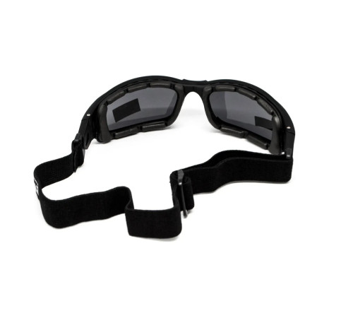 Окуляри захисні з ущільнювачем Global Vision Assault Anti-Fog, сірі