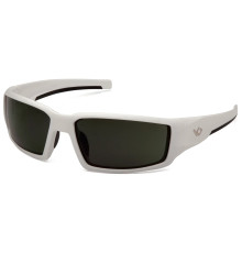 Окуляри захисні Venture Gear Pagosa White Anti-Fog, темно-зелені 