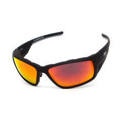 Окуляри захисні з ущільнювачем Global Vision Kinetic Kinetic, червоні