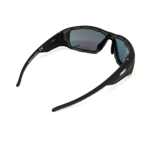 Окуляри захисні з ущільнювачем Global Vision Kinetic Kinetic, червоні