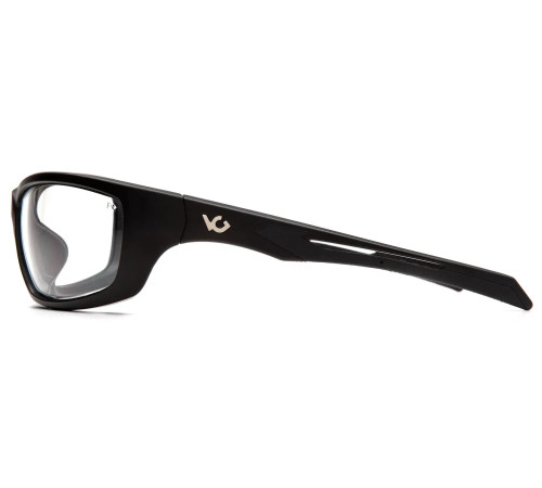 Окуляри захисні Venture Gear Tactical Howitzer Black Anti-Fog, прозорі