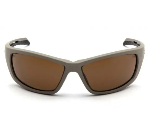 Окуляри захисні Venture Gear Tactical Howitzer Tan Anti-Fog, коричневі