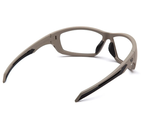 Окуляри захисні Venture Gear Tactical Howitzer Tan Anti-Fog, прозорі