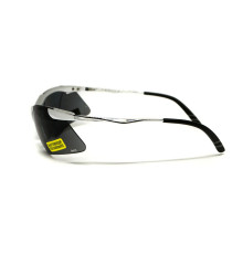 Окуляри захисні з металевими дужками Avis Lightning, сірі 