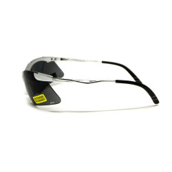 Окуляри захисні з металевими дужками Avis Lightning, сірі 