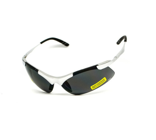 Окуляри захисні з металевими дужками Avis Lightning, сірі