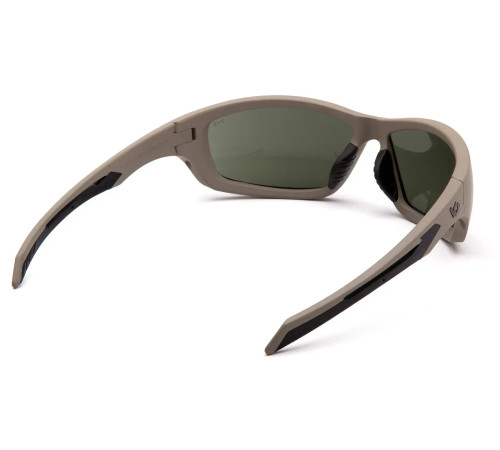 Окуляри захисні Venture Gear Tactical Howitzer Tan Anti-Fog, темно-зелені