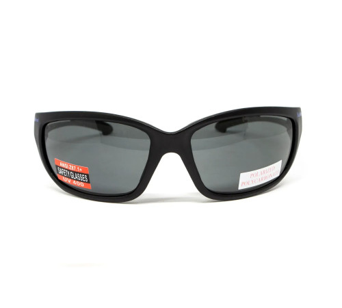 Окуляри захисні з поляризацією BluWater Seaside Polarized, сірі