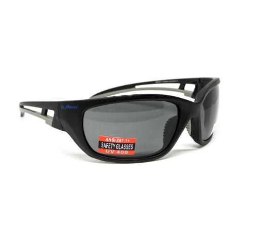 Окуляри захисні з поляризацією BluWater Seaside Polarized, сірі